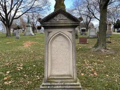 Clark headstone