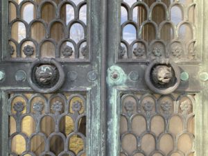 Crane Mausoleum doors