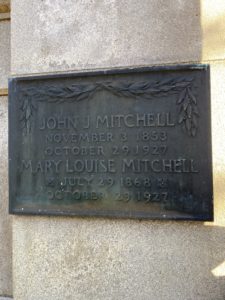 John and Mary Louise Mitchell's plaque