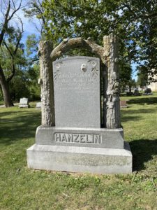 hanzelin headstone