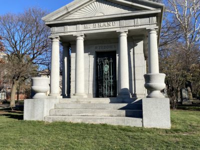 Brand mausoleum