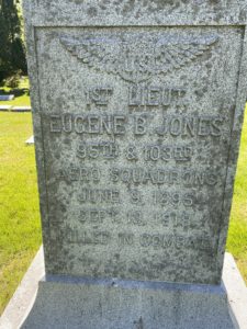 headstone closeup